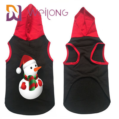 Chien mignon Cat Winter Clothes du Hoodie CVC d'animal familier de style de mode de Noël
