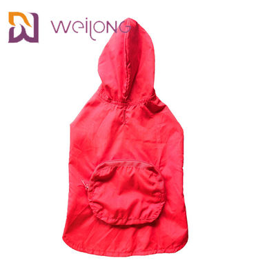 Sac Mesh Lining Xl Dog Raincoat d'imperméable d'animal familier d'ouverture de Velcro