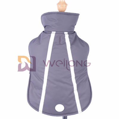Bandes de attachement imperméables de fermeture d'individu d'ouverture de Velcro de veste d'animal familier d'automne/hiver de BSCI