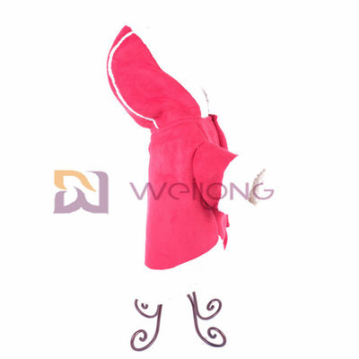 ISO9001 imitent la veste en cuir d'Autumn Raw Edge Warm Dog de veste d'animal familier de Hoodie
