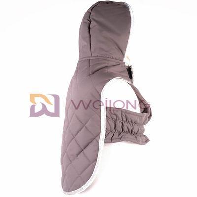 Manteaux réfléchis de chien de correction avec la veste piquante d'animal familier de Taslan d'ouverture de Velcro de capots