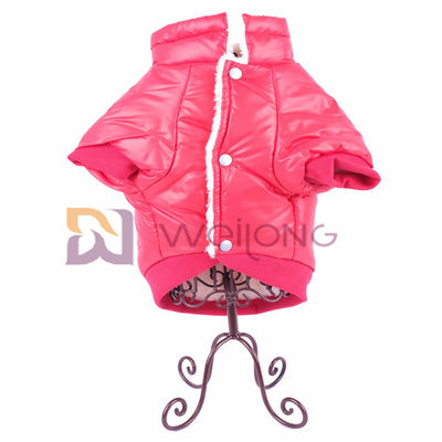 Le chien imperméable de poly éclat de 100% enduit des manteaux chauds de chien de protection de bas ventre