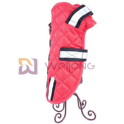 Usage réfléchi imperméable chaud de chien de la veste BSCI d'animal familier de chien de tissu d'Oxford