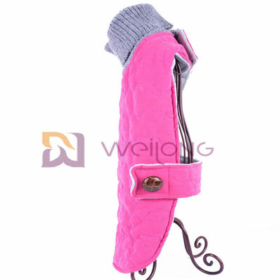 Le collier d'ouate de polyester a tricoté le chandail WMT de pullovers de chien pour le chien chaud
