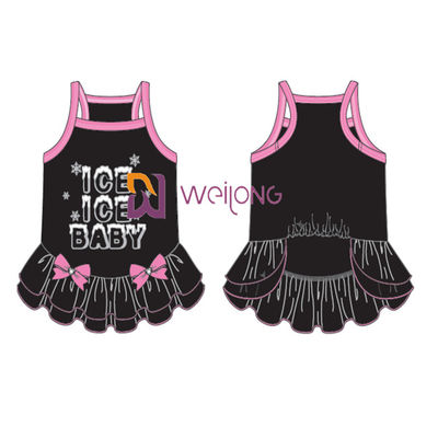 Robes de chien de princesse Vest Sundress Luxury de Bowknot/vêtements chien de fantaisie