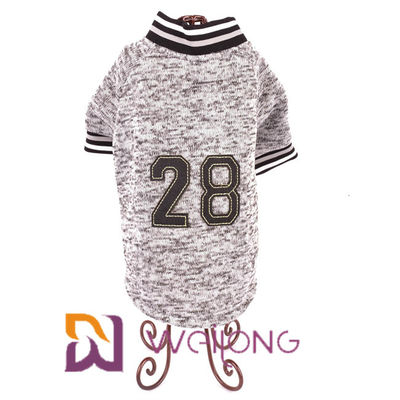 T-shirts d'animal familier de pull molletonné d'Autumn Customized Poly Fleece Dog pour des chiens
