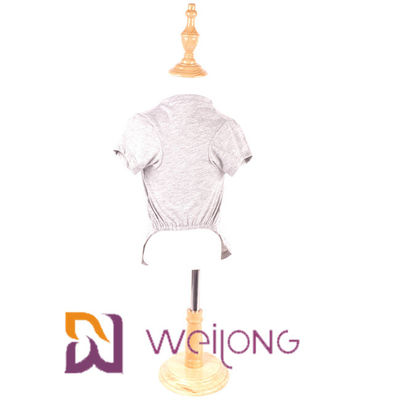 T-shirts personnalisables de ressort/été pour le débardeur 180G de coton de chiens
