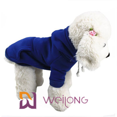 Chemises de chiot de Hoodie d'automne/hiver BSCI pour la couleur personnalisable de chiens
