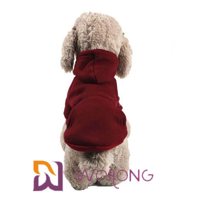 Chemises de chiot de Hoodie d'automne/hiver BSCI pour la couleur personnalisable de chiens