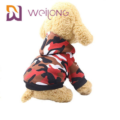 Le T-shirt d'ANIMAL FAMILIER a adapté le Hoodie/pull molletonné aux besoins du client de chien de camouflage d'impression de Digital