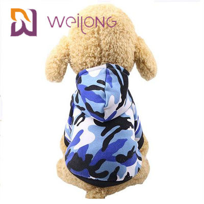 Le T-shirt d'ANIMAL FAMILIER a adapté le Hoodie/pull molletonné aux besoins du client de chien de camouflage d'impression de Digital