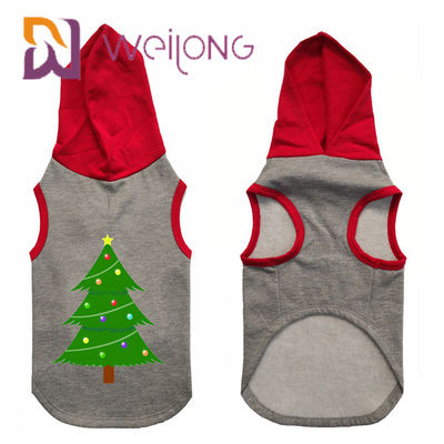 Hoodie adapté aux besoins du client Cat And Dog Clothes d'Autumn And Winter Christmas Pet