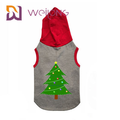 Hoodie adapté aux besoins du client Cat And Dog Clothes d'Autumn And Winter Christmas Pet