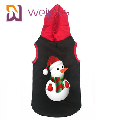 Chien mignon Cat Winter Clothes du Hoodie CVC d'animal familier de style de mode de Noël
