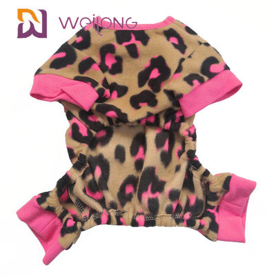 Pyjamas mignons de chien de modèle d'arc d'animal familier de pyjamas d'animal familier de chaleur personnalisable d'habillement