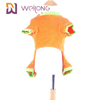 Pyjamas de vacances d'animal familier de potiron de Halloween de pyjama d'animal familier d'Autumn Embroidery Face Cat Dog