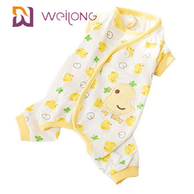 Pyjamas Onesie BSCI/WMT/ISO9001 de chien de l'été XL de personnalisation d'impression de Digital
