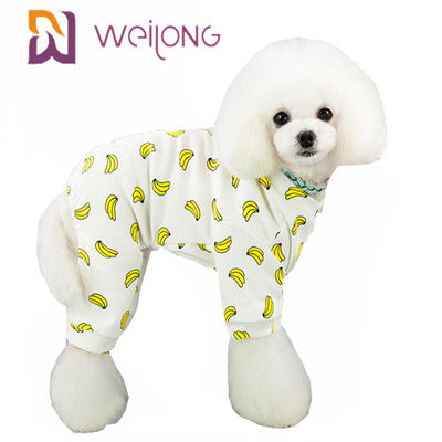 Plein T-shirt de Cat Pet Holiday Pajamas Printed de chien de personnalisation de Kweilong