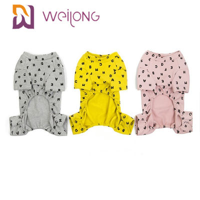 Ouatine Onesie de chien du pyjama BSCI d'animal familier de pull molletonné d'automne/hiver de personnalisation