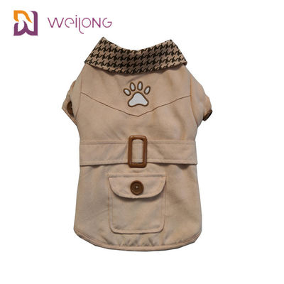 Brodez le poly manteau de chien de suède d'anorak adapté aux besoins du client pour l'automne/hiver