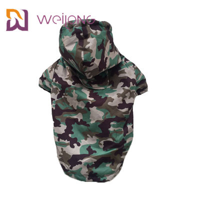 Salopette imperméable Mesh Lining de chien de camouflage d'ouverture de Velcro