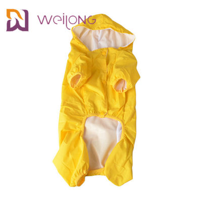 Vestes légères en cuir MESH Lining protégeant du vent d'imperméable de chien jaune d'unité centrale