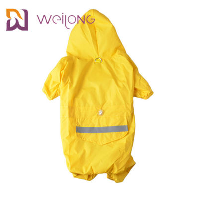 Vestes légères en cuir MESH Lining protégeant du vent d'imperméable de chien jaune d'unité centrale
