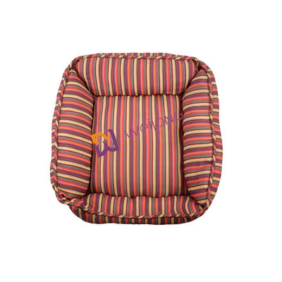 Le lit apaisant de place de rectangle de peluche pour de petits chats moyens de chiens lavables ont plaisir le sommeil