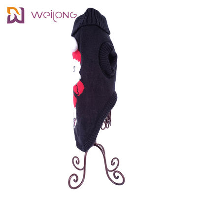 Noël Jumper Knit Clothes de chiot de Noël de nouvelle année de chandails de vacances de chien de bonhomme de neige