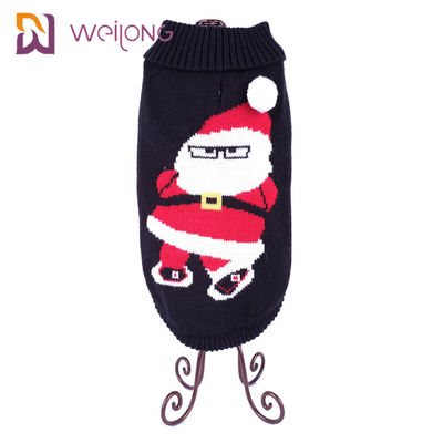 Noël Jumper Knit Clothes de chiot de Noël de nouvelle année de chandails de vacances de chien de bonhomme de neige