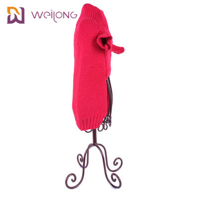 Gilet chaud d'hiver de chandail de Noël de chien d'habillement drôle d'animal familier pour le petit chiot moyen de chats