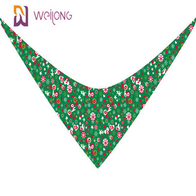Ajustement réglable de tissu de chien de Noël de forme unique durable de la meilleure qualité de Bandana