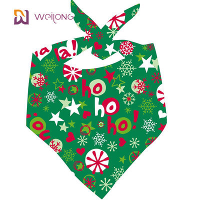 Ajustement réglable de tissu de chien de Noël de forme unique durable de la meilleure qualité de Bandana