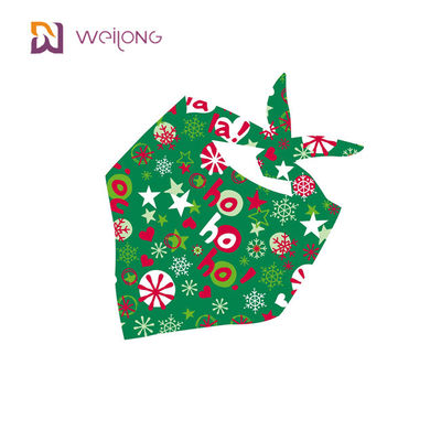 Ajustement réglable de tissu de chien de Noël de forme unique durable de la meilleure qualité de Bandana