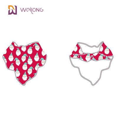 Digital imprimant la personnalisation de Bandana d'animal familier de bonhomme de neige pour Cat Dog Christmas Bandana