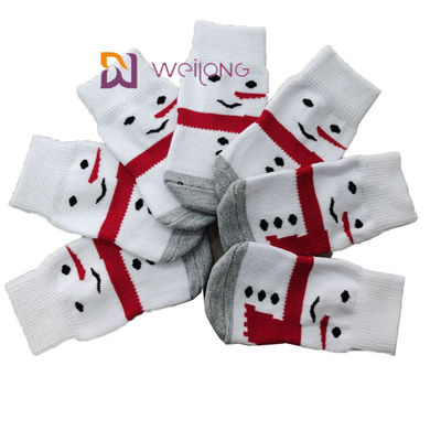 L'animal familier fait sur commande de coton de contrôle de traction cogne pour des chiens antidérapants que d'intérieur tricotent des chaussettes